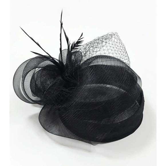 Sinamay Fascinator Pillbox Hats For Women Wedding Tea Party Mesh Flower Church😁 - Picture 7 of 7